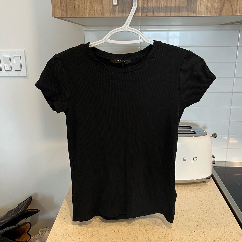 Club Monaco black t shirt size XS